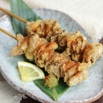 2 addictive chicken skin skewers