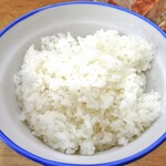 とんかつ とんき - おかわりご飯（大盛り）