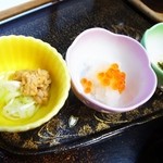 三桝 - ばくだんちらし寿司の小鉢