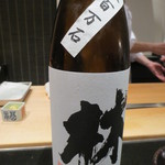 日本料理 晴山 - 林（はやし）純米吟醸。富山の芳醇なお酒です。