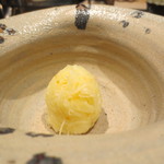 日本料理 晴山 - ジャガイモのハリハリ。こちらの定番、大好きです。