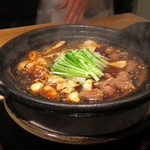 日本料理 晴山 - 松茸とシャトーブリアンのすき焼き。出てきた時思わず歓声が。