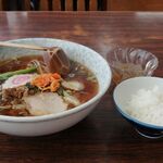 カネダイ - ラーメン＋ごはん＋ところてん