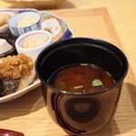 お料理 ちゃとら - 赤出汁、旨し
