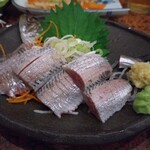 ゑびす - いわし刺身　脂のってます