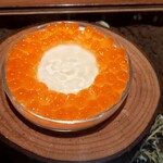 ラチュレ - 蕪のブラン・マンジェ、イクラ