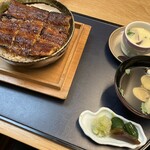 Maruya Honten - 上うな丼×茶碗蒸しセット…遂に5,000円オーバー…しかも肝吸はOPヽ(´o｀；