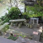 麺屋 喜幸 - うわーお洒落な庭だなぁｗ