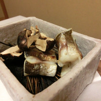 日本料理 一扇 - 松茸とかますの焼物