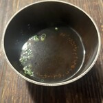 焼鳥丸万 - 鶏スープ