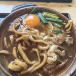 ひだかや - 豚玉 味噌煮込みうどん