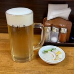 Toritei - 「サッポロ生ビール」(594円)