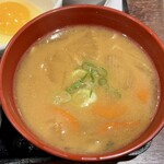 Yoshinoya - 「豚汁」(217円税込)