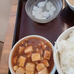 Kobayashi Ke - 小皿麻婆豆腐、デザート