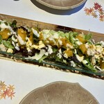 おにぎりと野菜のレストラン 千華 - カボチャシーザーサラダ