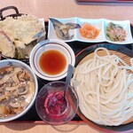 久兵衛屋 - 料理写真:さんまと舞茸天のにぎわい膳