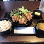 なるとキッチン - おろしザンギ定食