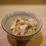 味ひろ - 松茸ごはん②