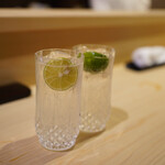 味ひろ - 酢橘麦ソーダ