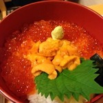 すし処 北の旬 - うにいくら丼