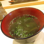 鮨 福原 - 【再訪４】お吸い物