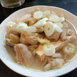 13湯麺 - もつ煮