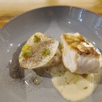 ルイーズ - ススギと里芋　このソースはぱんにもつけて（笑）