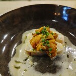 ルイーズ - コースとは別のメニューのウニとサワラ
