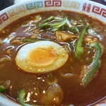 札幌カリーぱお - 朝カレーセット エスニックラーメン