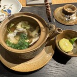 和旬 Kien - 鱧と松茸の土瓶蒸し