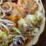 六文そば 須田町店 - 超薄切りネギ