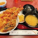 金城庵 - 天丼