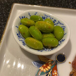 Pafe Kohi Sake Satou - 枝豆のペペロンチーノ