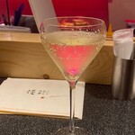 パフェ、珈琲、酒、佐藤 - スパークリングワイン(グラス)