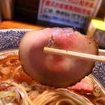 麺や而今 - チャーシューです。