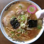 味の清ちゃん - みそラーメンのアップ