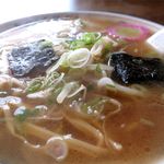 味の清ちゃん - みそラーメンのドアップ