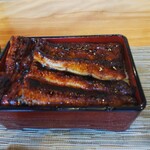 町田 うなぎ流木 - 特上うな重(一匹半)、関西風地焼
