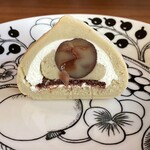 フランス菓子 パティシエ ショコラティエ イナムラショウゾウ - 2023モンブラン羽衣　段面