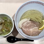 麺 鍾馗 - 余市麦豚の北海道三大昆布水つけ麺（1490円）