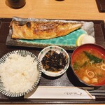 Saba Gin - トロ鯖塩焼き定食