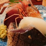 酒ト飯 ヤマダ - 本日の造り盛合せ