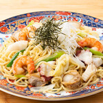 Fish Sohonke Seafood Yakisoba (stir-fried noodles)