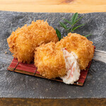 Cream Croquette filled with crab meat <2 pieces>