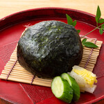 Bomb rice ball Onigiri salmon, kelp, and mentaiko