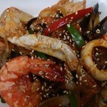 韓国宮廷料理 オモニ - 海鮮チャプチェ