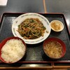 一心 - 日替定食 黒椒肉絲 750円