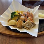ロイヤルホスト - 真鯛 帆立 海老 あつあつグリル 食べて応援 日本の海の恵み