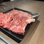 Jukusei Yakiniku Maruniku - ランチのお肉3種