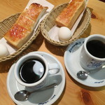 Komedako Hiten - コーヒーとバター＆ジャムでＷでお願いをしました☆図々しかったかも？